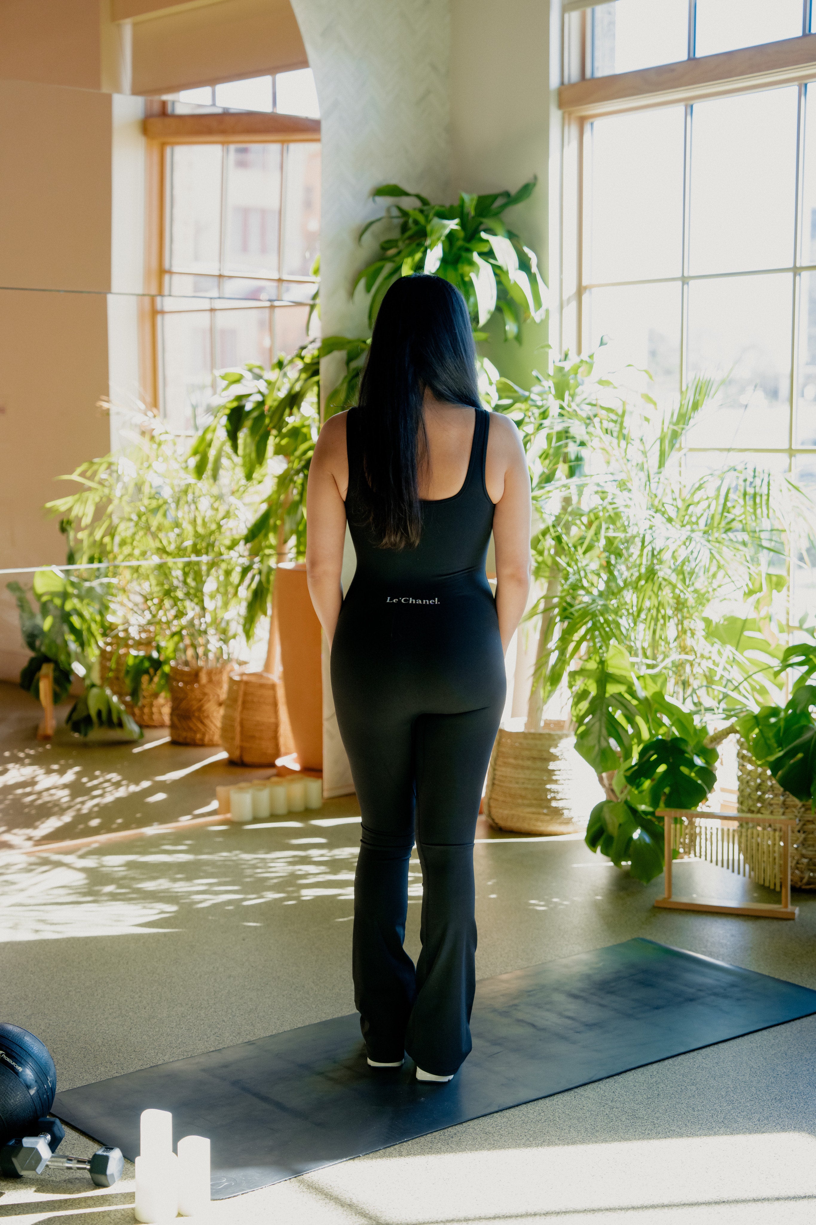 Black wide leg Jumpsuit