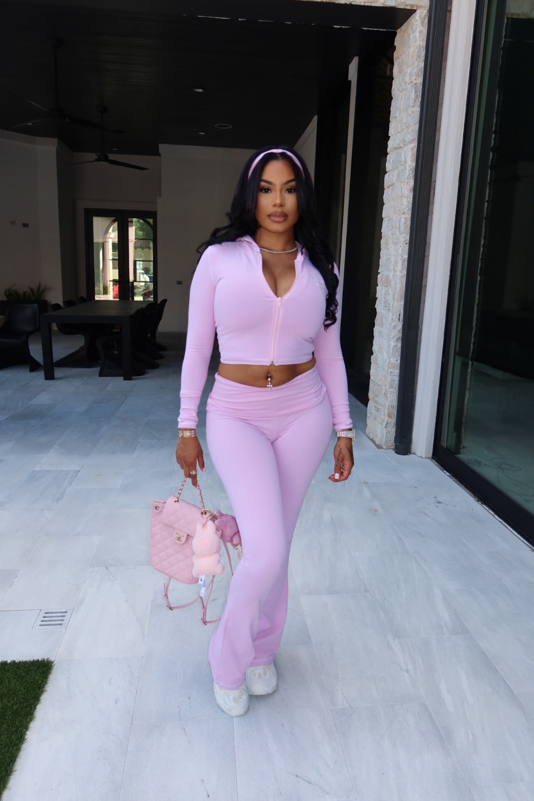 LeChanel 3 Piece Yoga Set